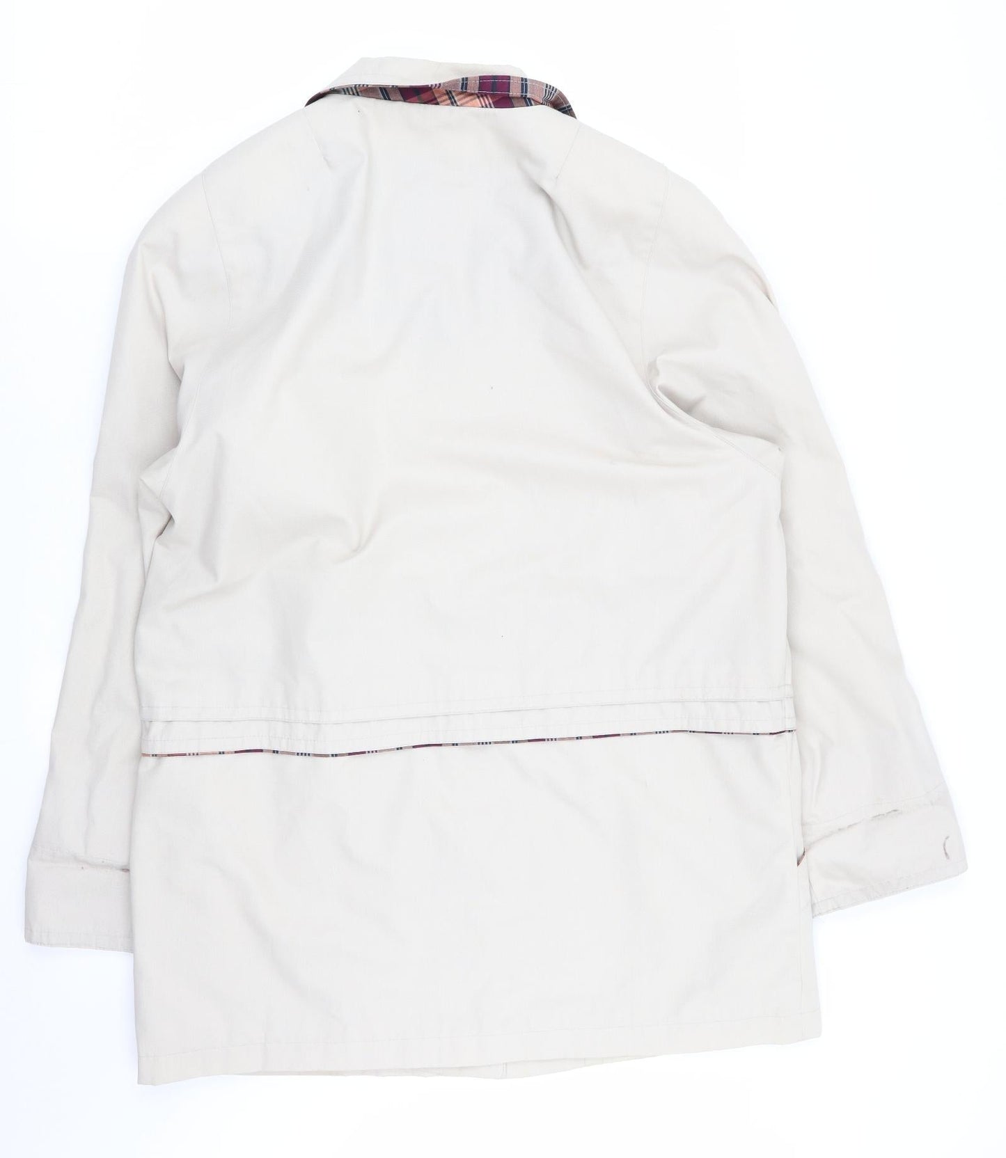 compliments Womens Beige   Overcoat Coat Size 12