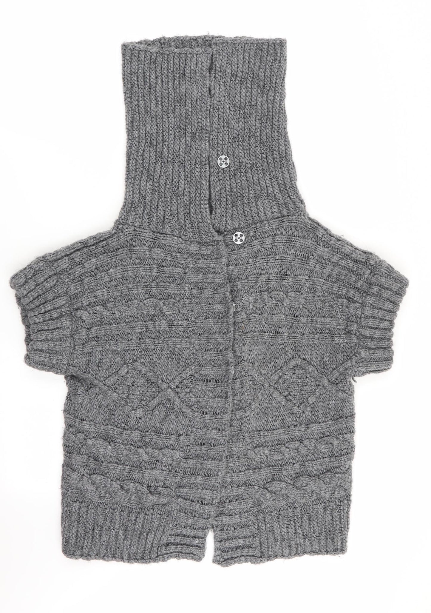 NEXT Womens Grey   Cardigan Jumper Size M