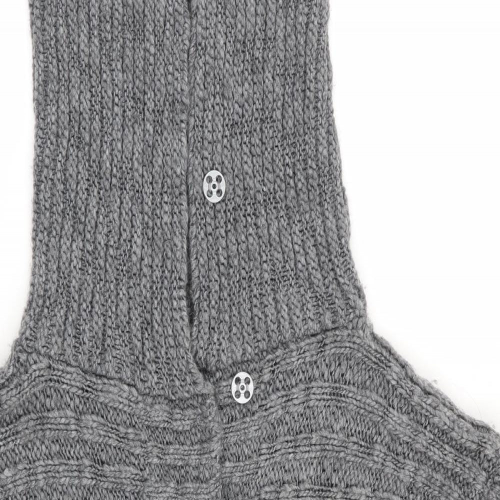 NEXT Womens Grey   Cardigan Jumper Size M