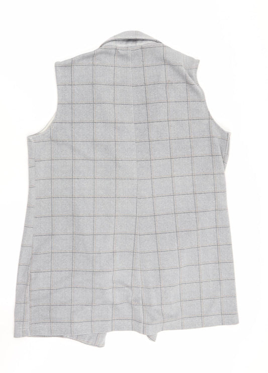 New Look Womens Grey Check  Jacket  Size 14