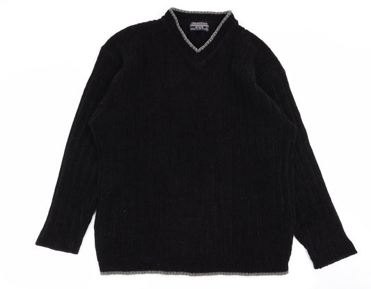 Cedar Wood State Mens Black   Pullover Jumper Size M