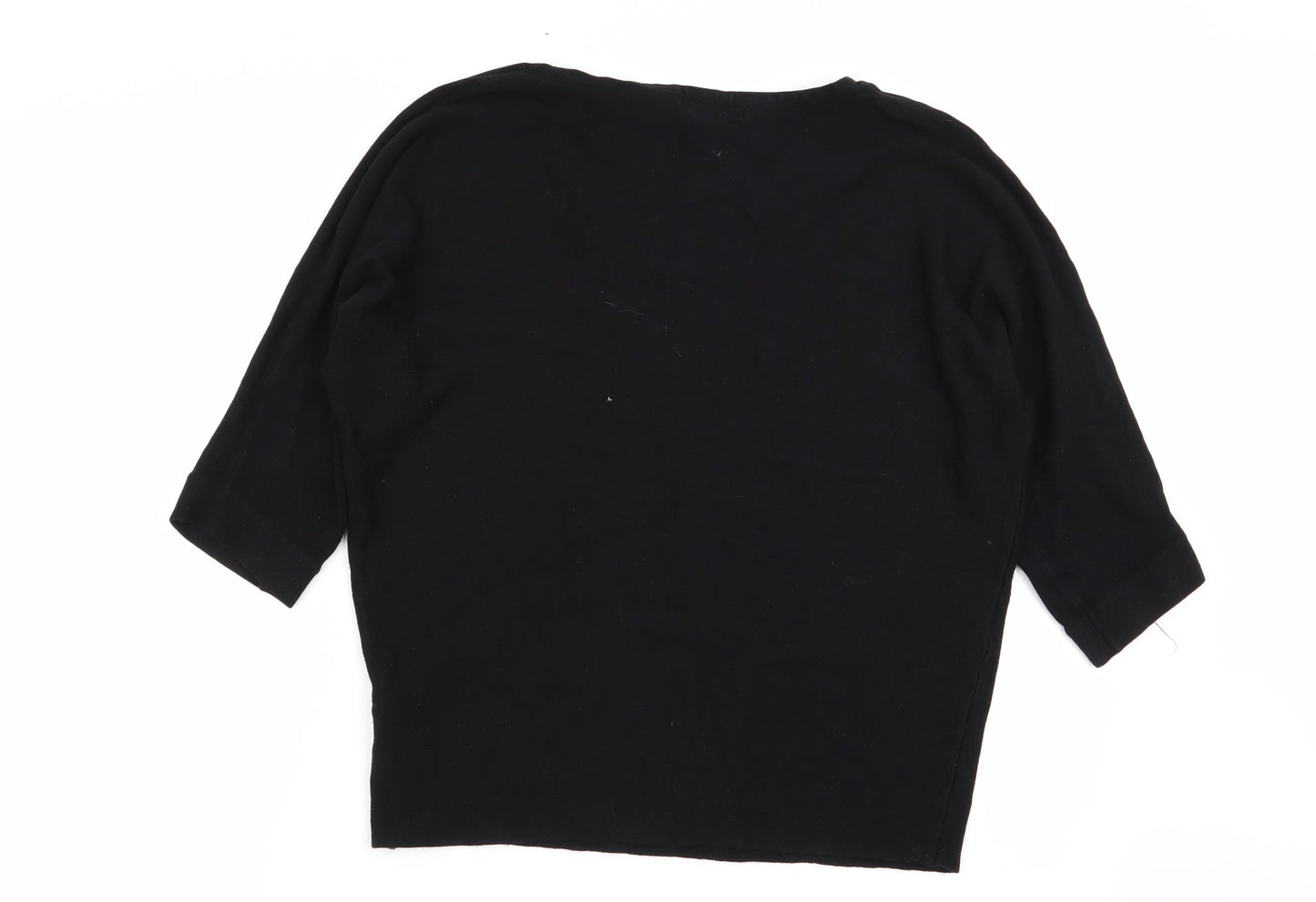 Debenhams Womens Black   Pullover Jumper Size M