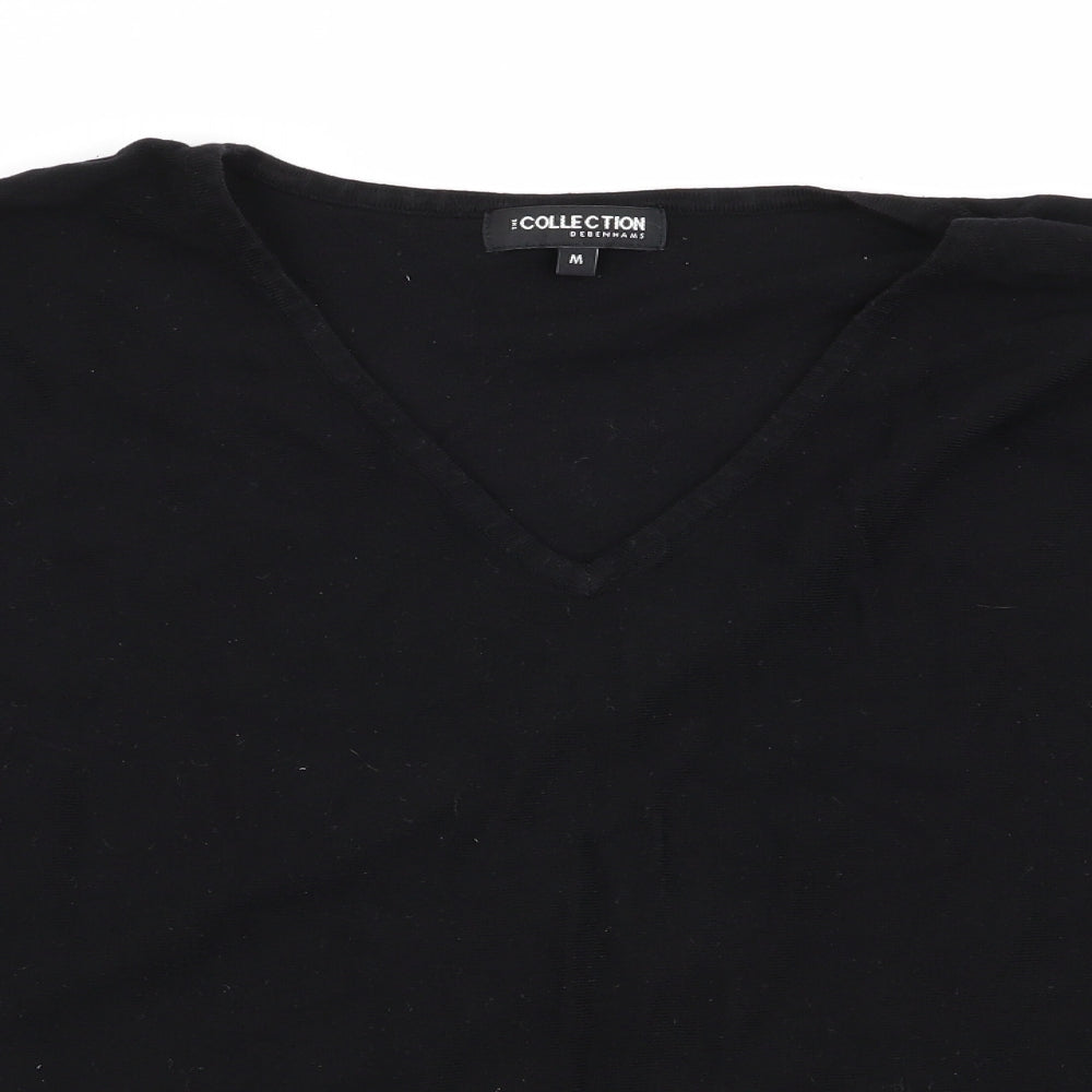 Debenhams Womens Black   Pullover Jumper Size M