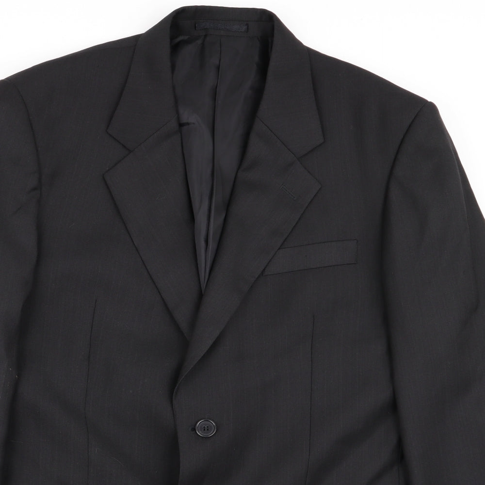 Preworn Mens Black   Jacket Blazer Size M