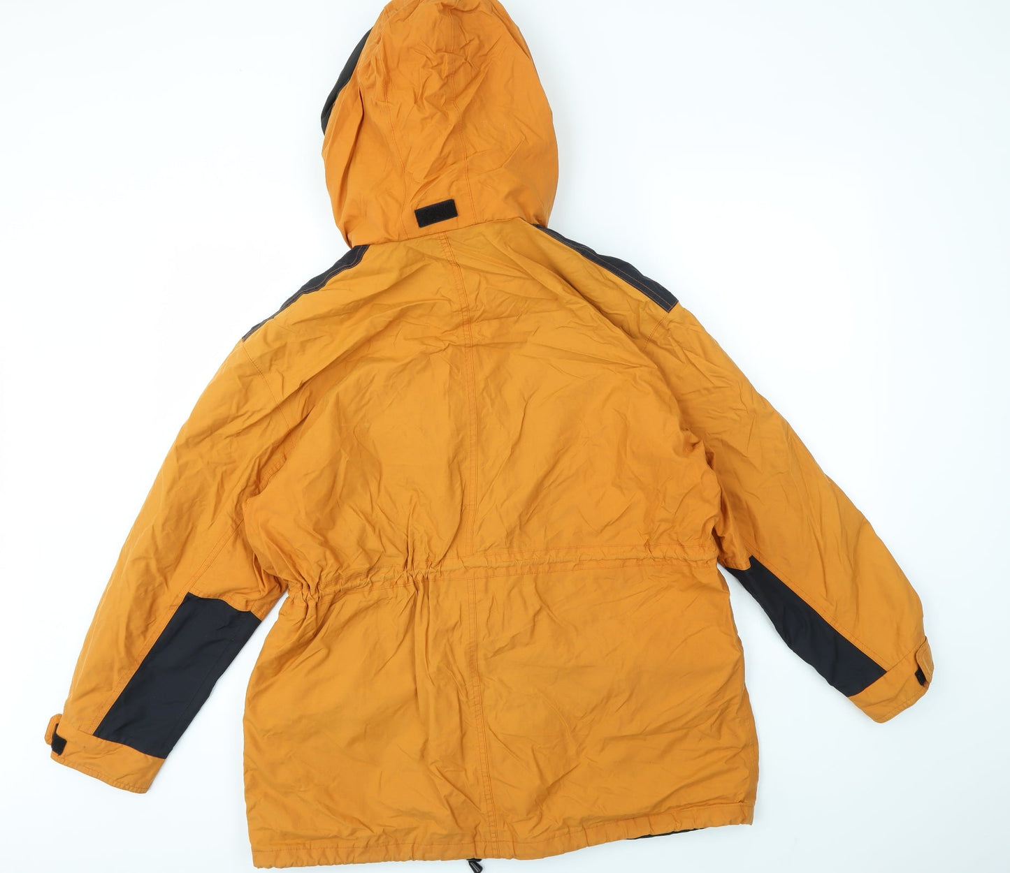 M&S Womens Orange   Jacket Coat Size 12