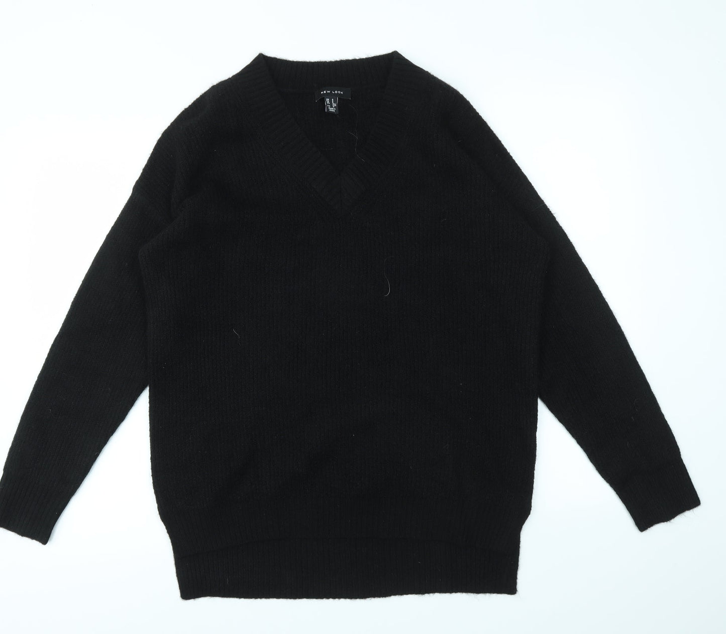 New Look Womens Black   Pullover Jumper Size S