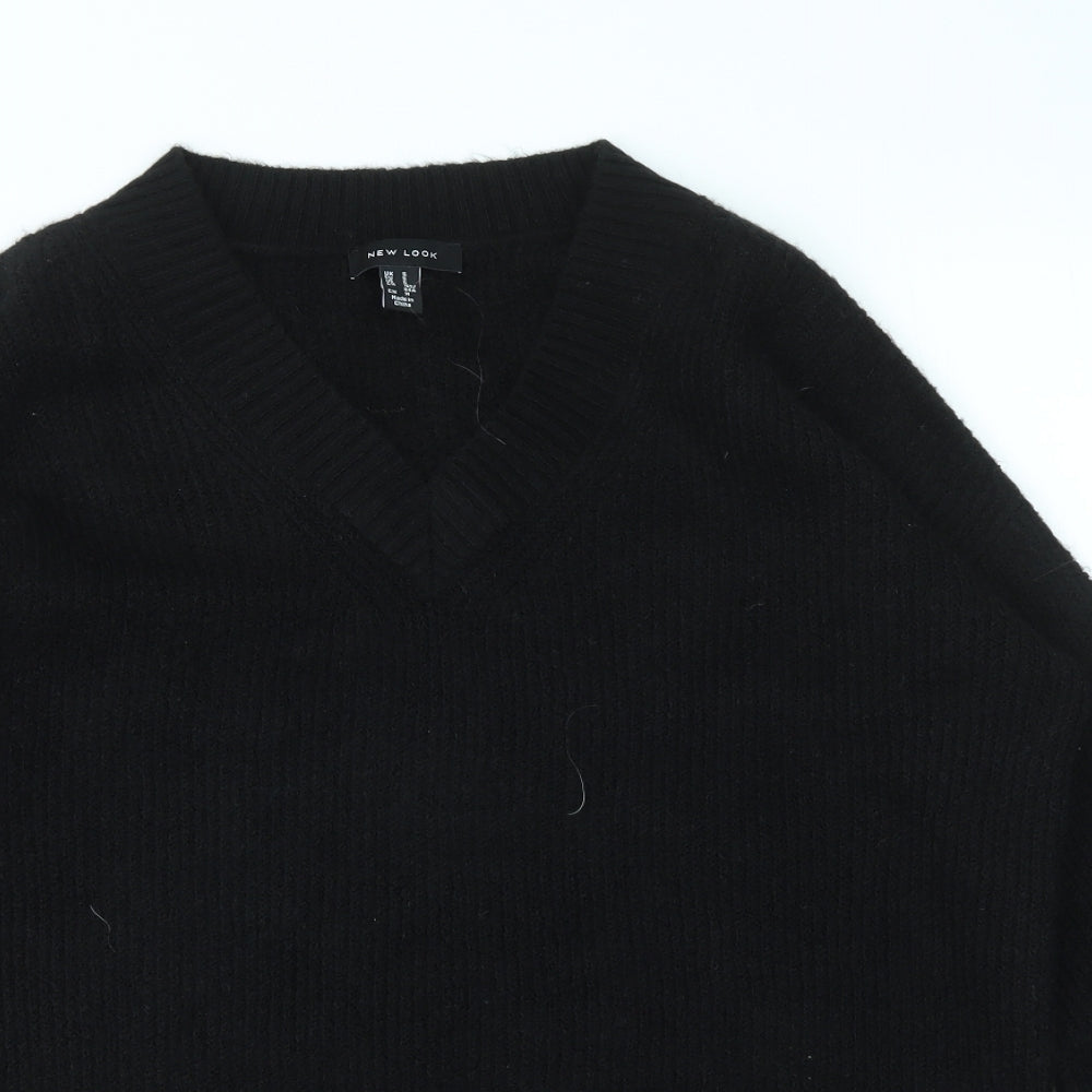 New Look Womens Black   Pullover Jumper Size S