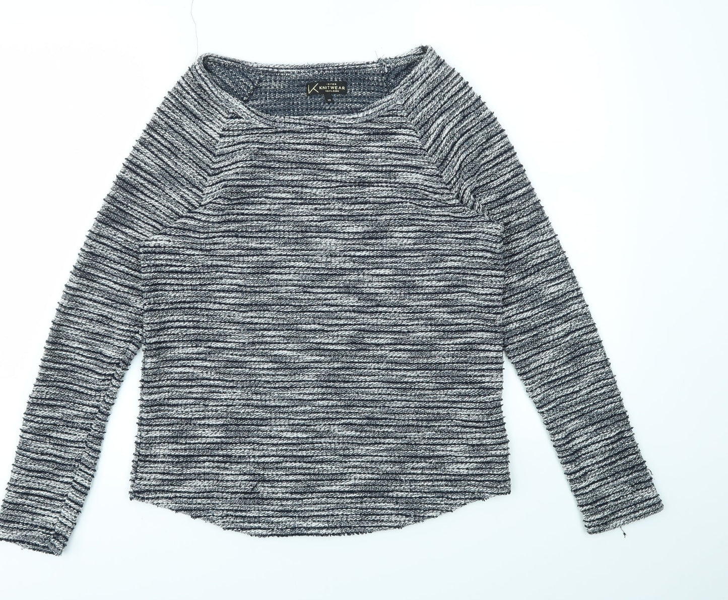 KNITWEAR Womens Blue   Pullover Jumper Size 10