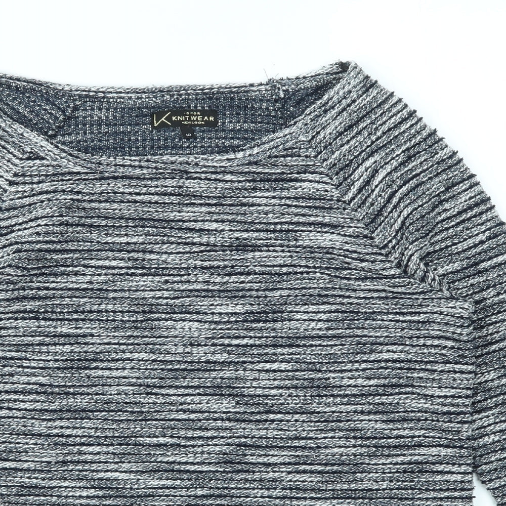 KNITWEAR Womens Blue   Pullover Jumper Size 10