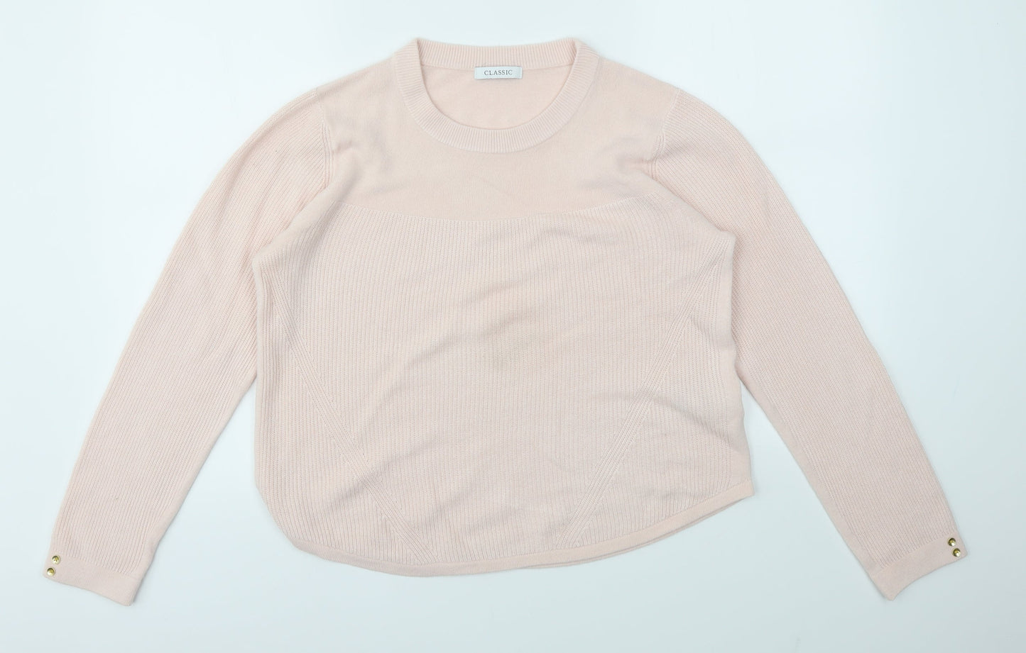 M&S Womens Pink   Pullover Jumper Size 12