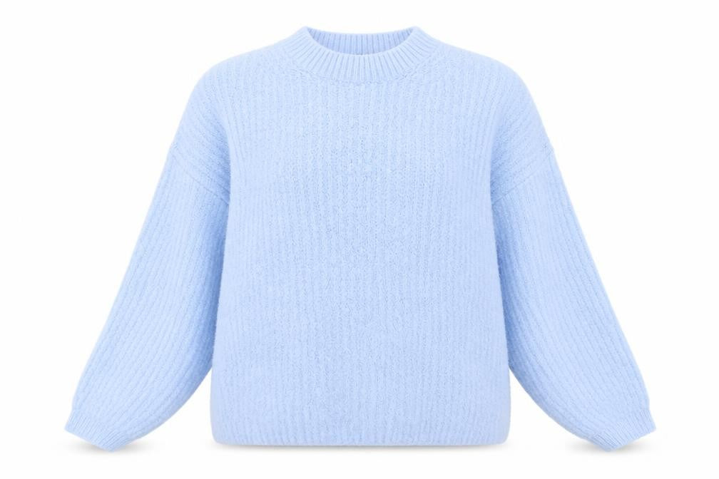 M&S Womens Blue   Pullover Jumper Size M