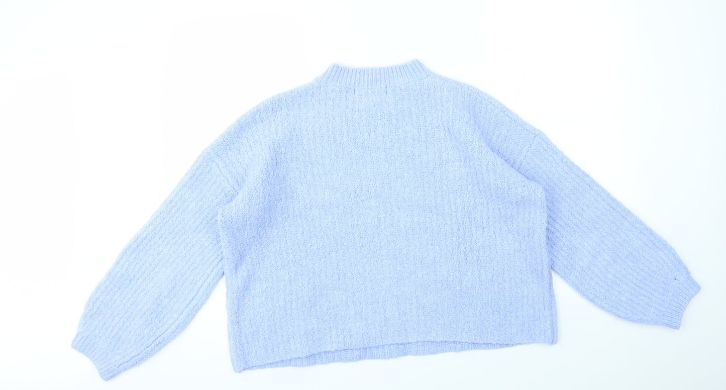 M&S Womens Blue   Pullover Jumper Size M