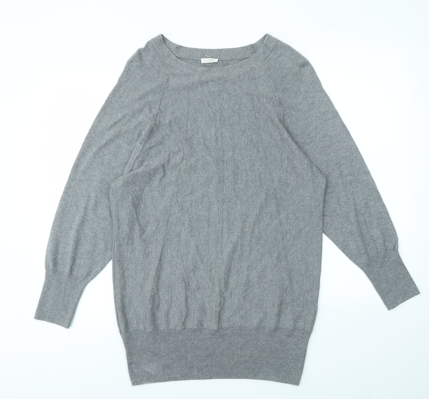 Kaliko Womens Grey   Fit & Flare  Size M