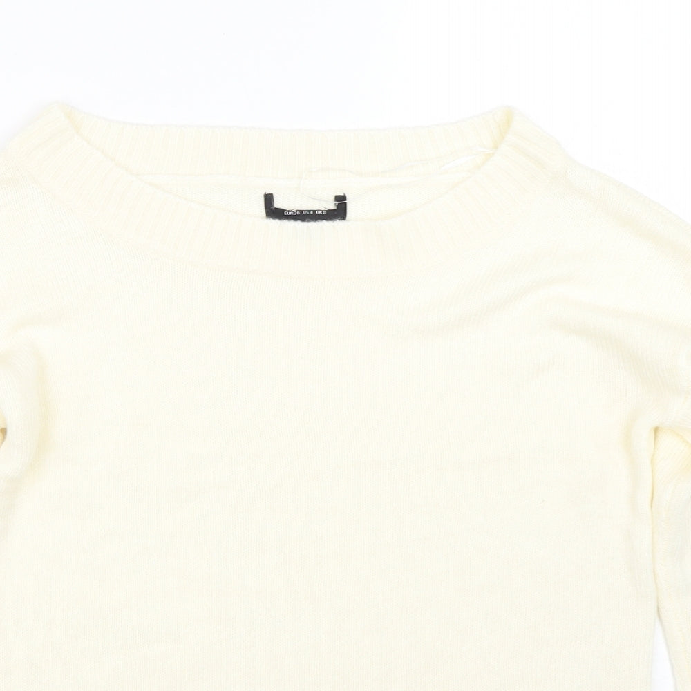 Preworn Womens Beige   Pullover Jumper Size 8