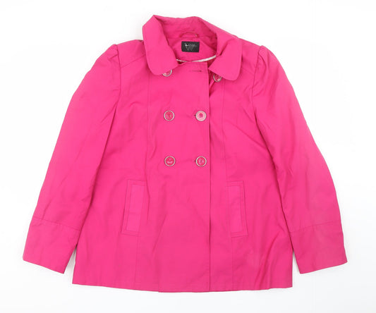 BHS Womens Pink   Jacket Coat Size 12
