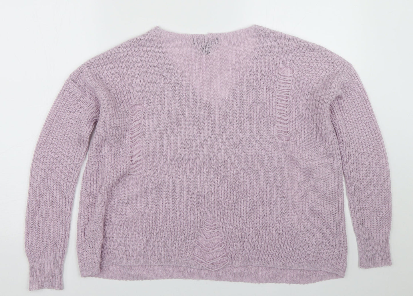 Atmosphere Womens Purple   Pullover Jumper Size S