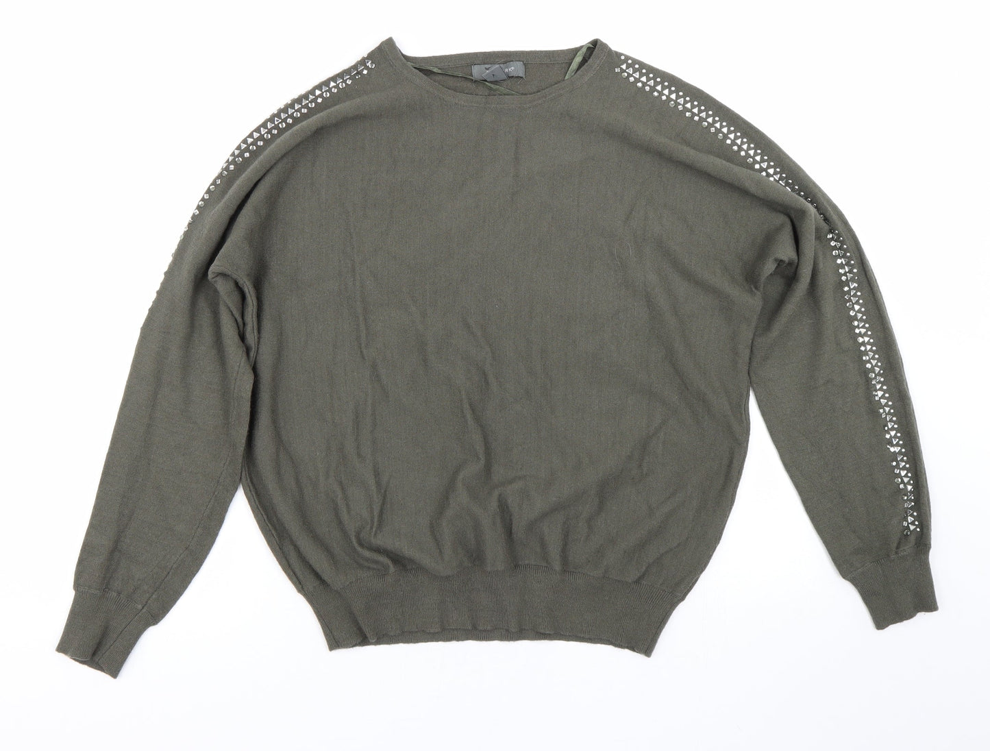 Primark Womens Green   Pullover Jumper Size 16
