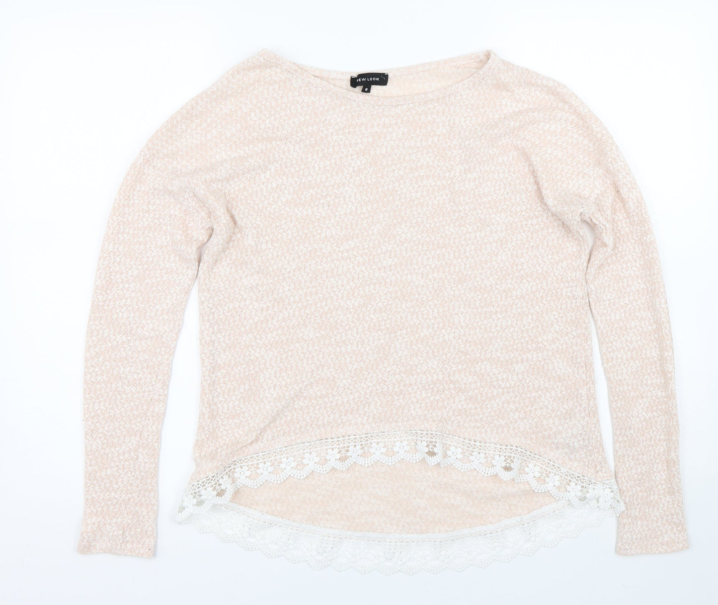 New Look Womens Pink   Pullover Jumper Size 8
