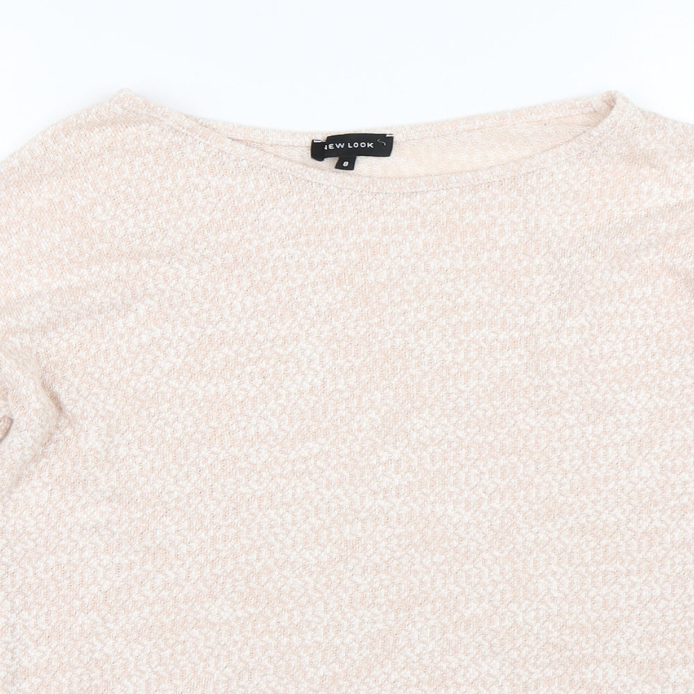 New Look Womens Pink   Pullover Jumper Size 8