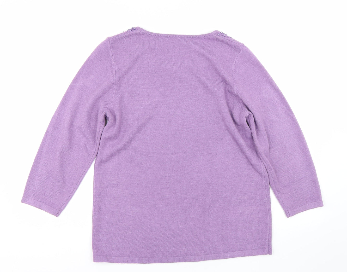 Preworn Womens Purple   Pullover Jumper Size M