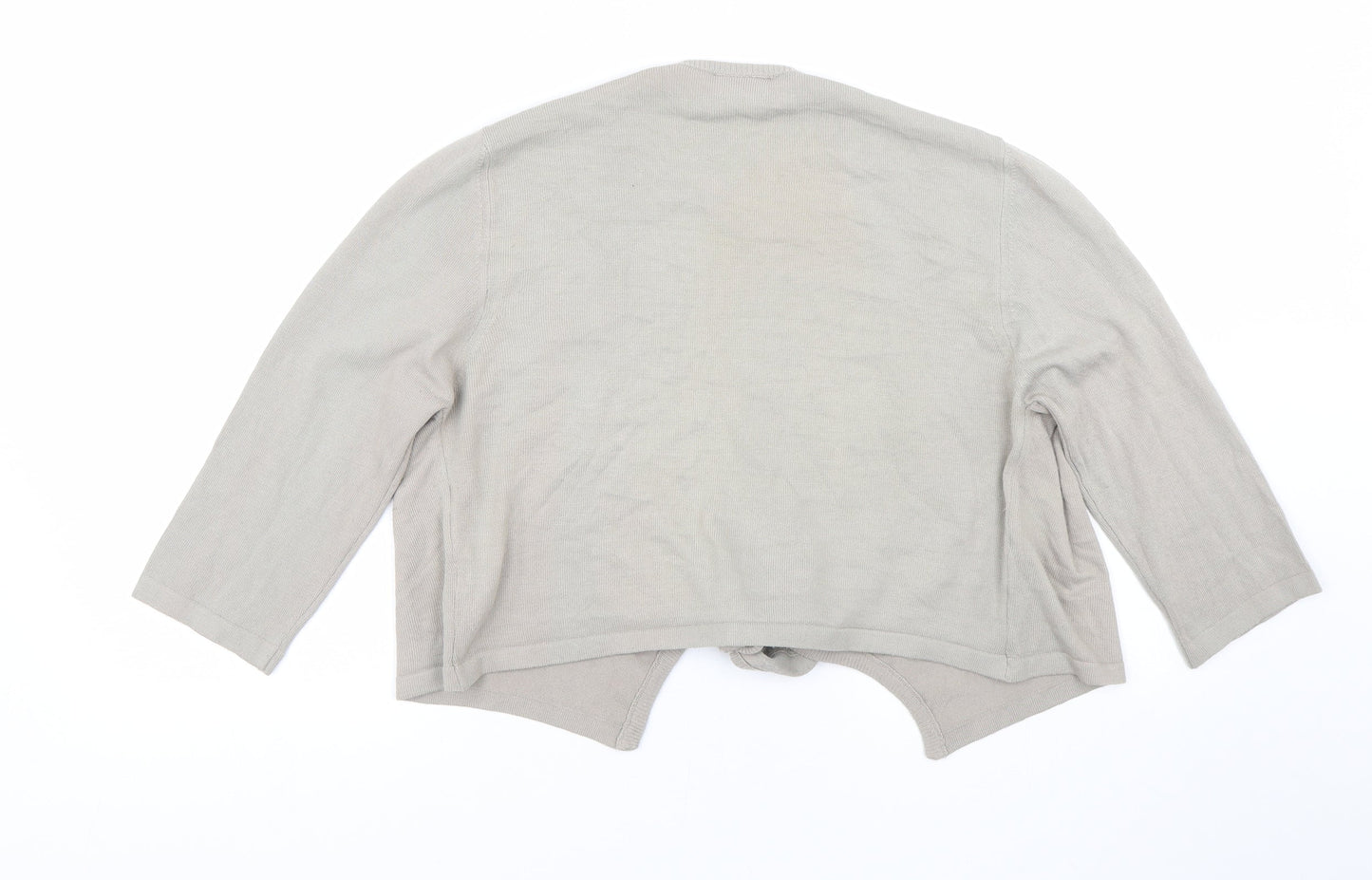 NEXT Womens Beige   Cape Jumper Size 16