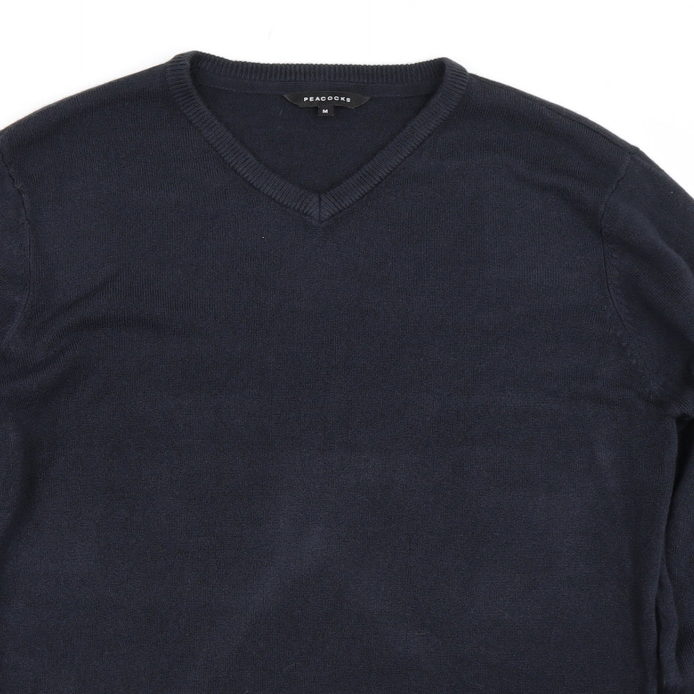 Peacocks Womens Blue   Pullover Jumper Size M