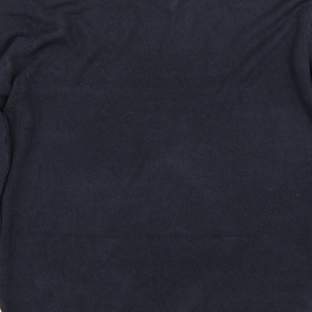 Peacocks Womens Blue   Pullover Jumper Size M