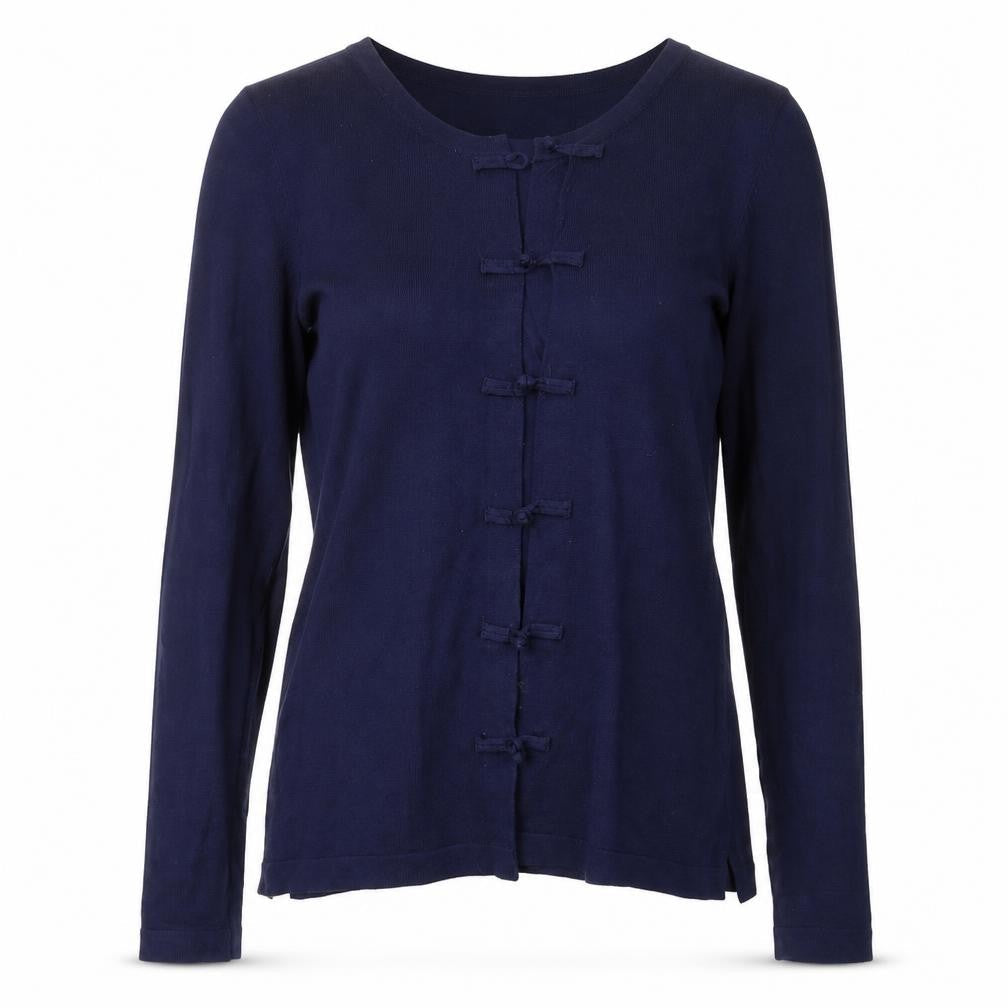 East Womens Blue   Cardigan Jumper Size S