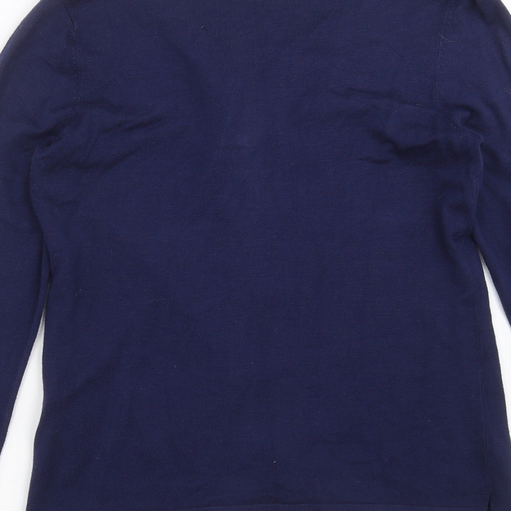 EAST Womens Blue   Cardigan Jumper Size S
