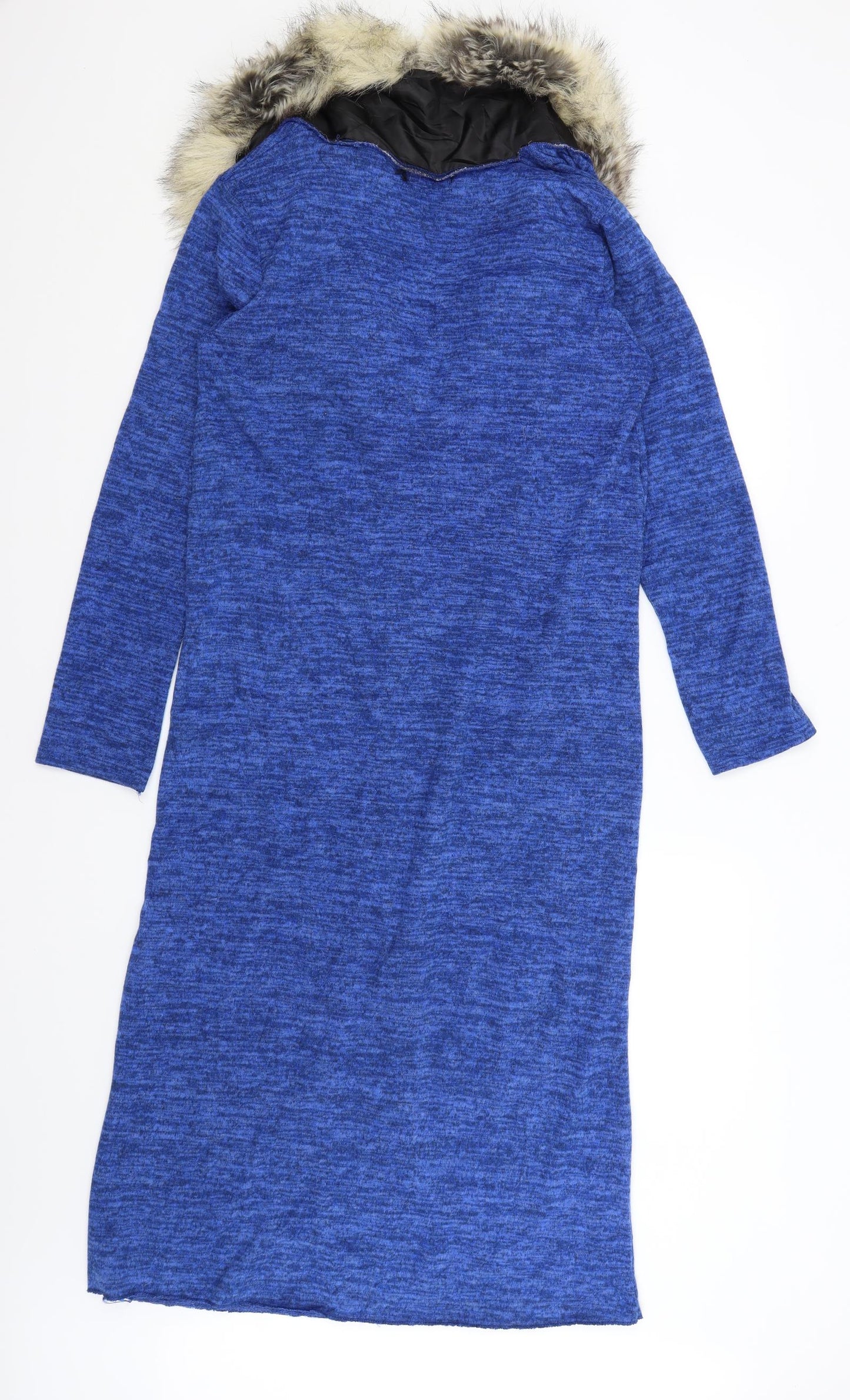 Moda Womens Blue   Cardigan Jumper Size S