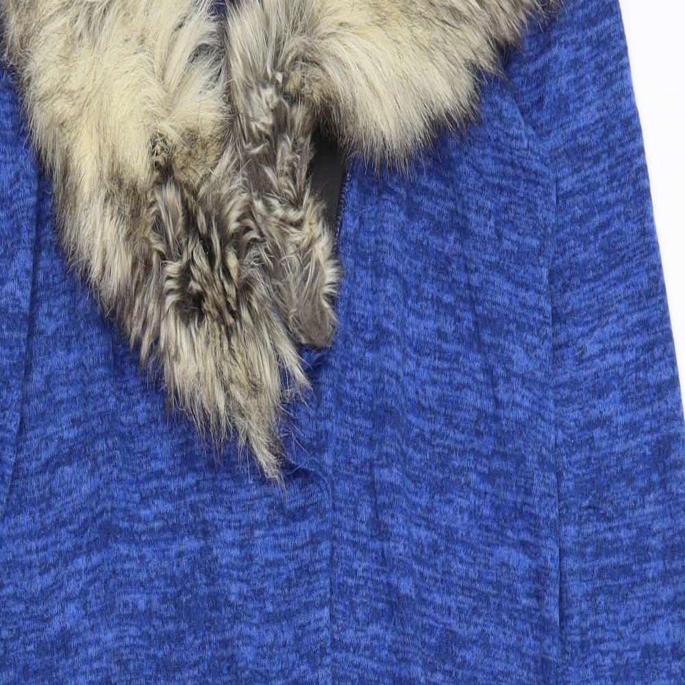 Moda Womens Blue   Cardigan Jumper Size S