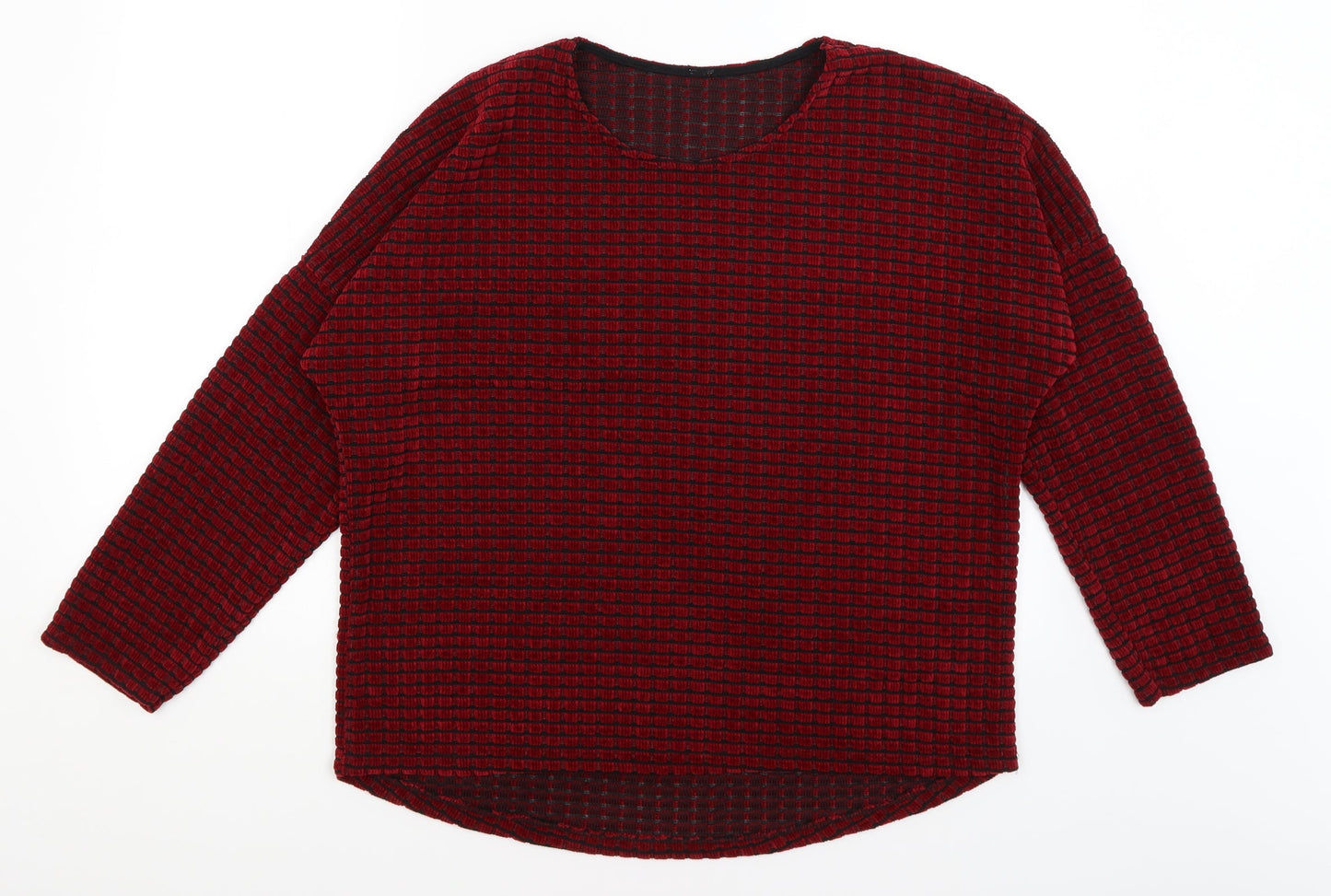 Preworn Womens Red   Pullover Jumper Size L