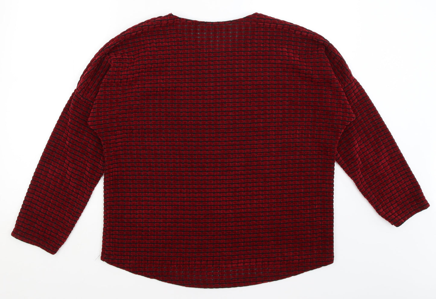 Preworn Womens Red   Pullover Jumper Size L