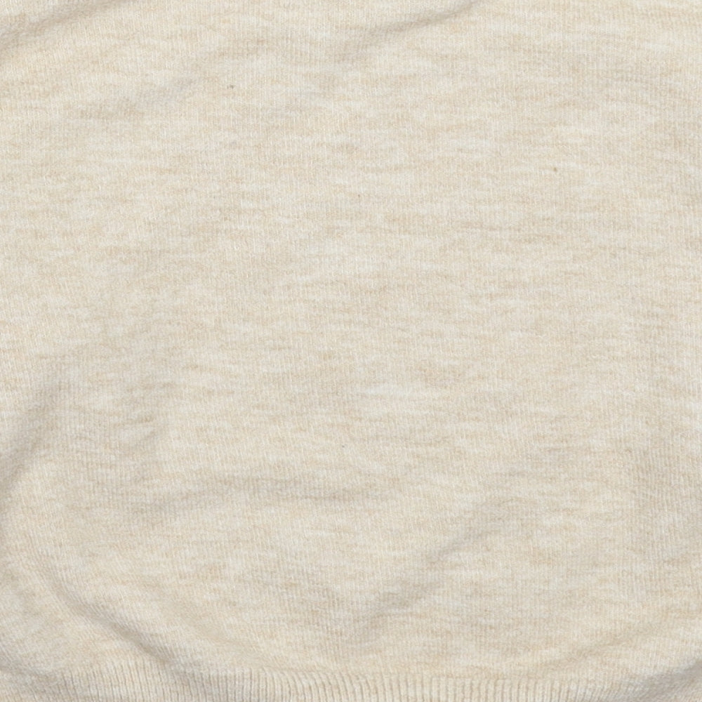 ASOS Womens Beige  Knit Pullover Jumper Size 8