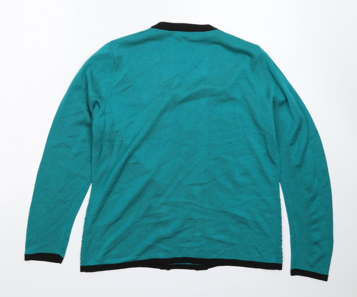 BM Womens Green  Knit Pullover Jumper Size M