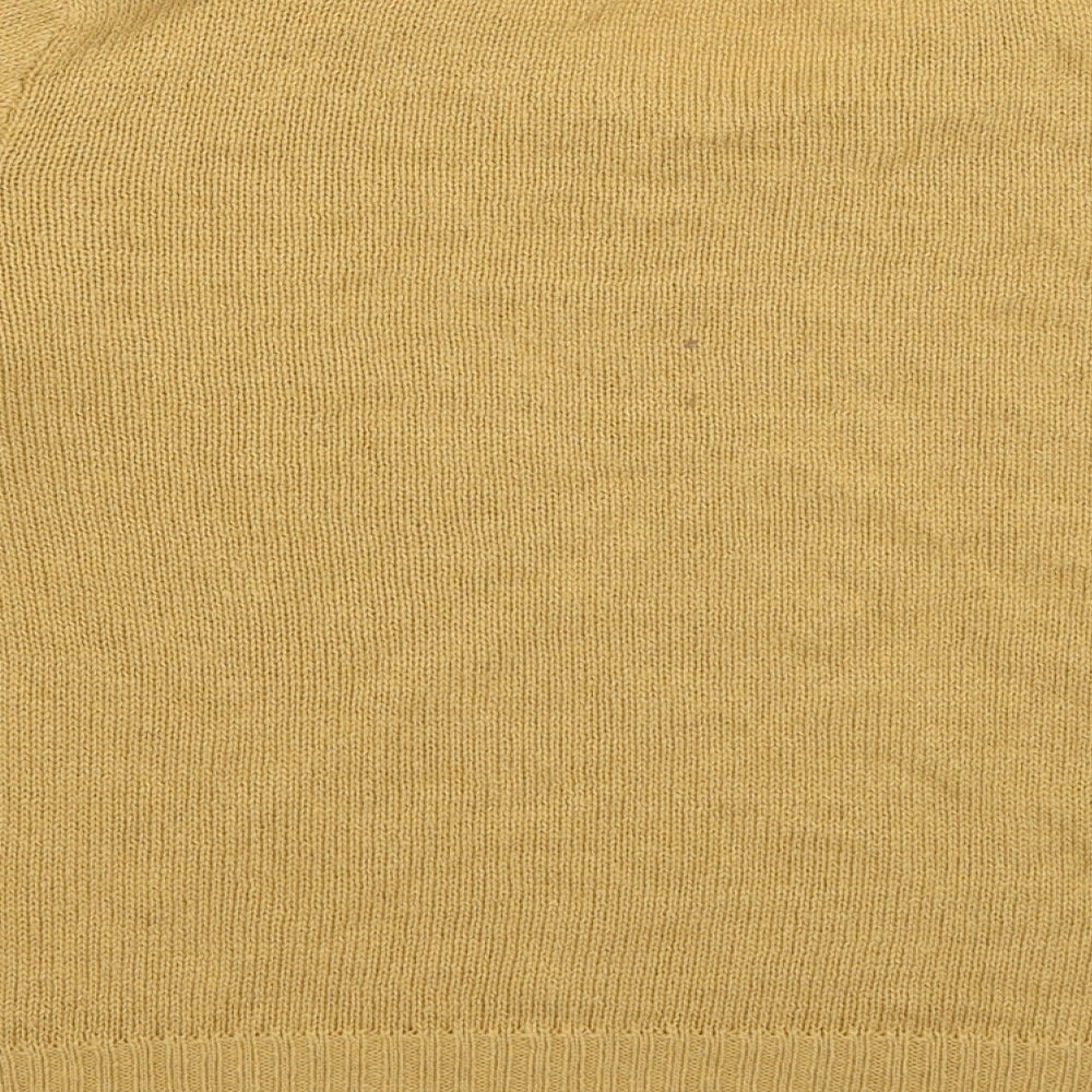 Divided Womens Beige  Knit Pullover Jumper Size L