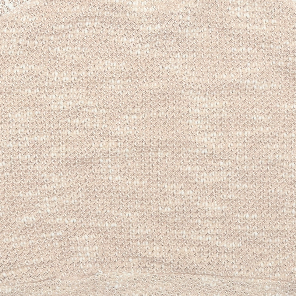 New Look Womens Beige  Knit Pullover Jumper Size 8