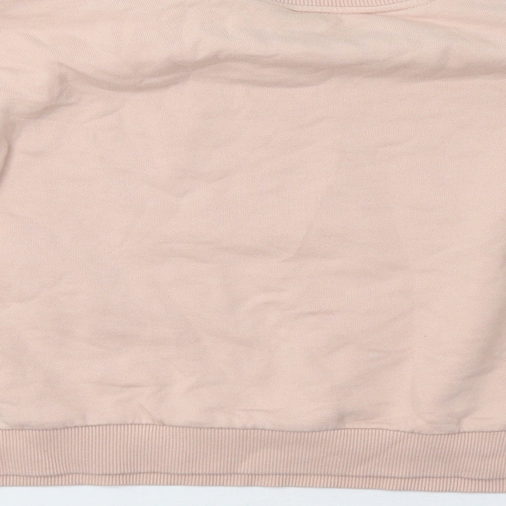 Urban Classics Womens Pink   Pullover Sweatshirt Size M