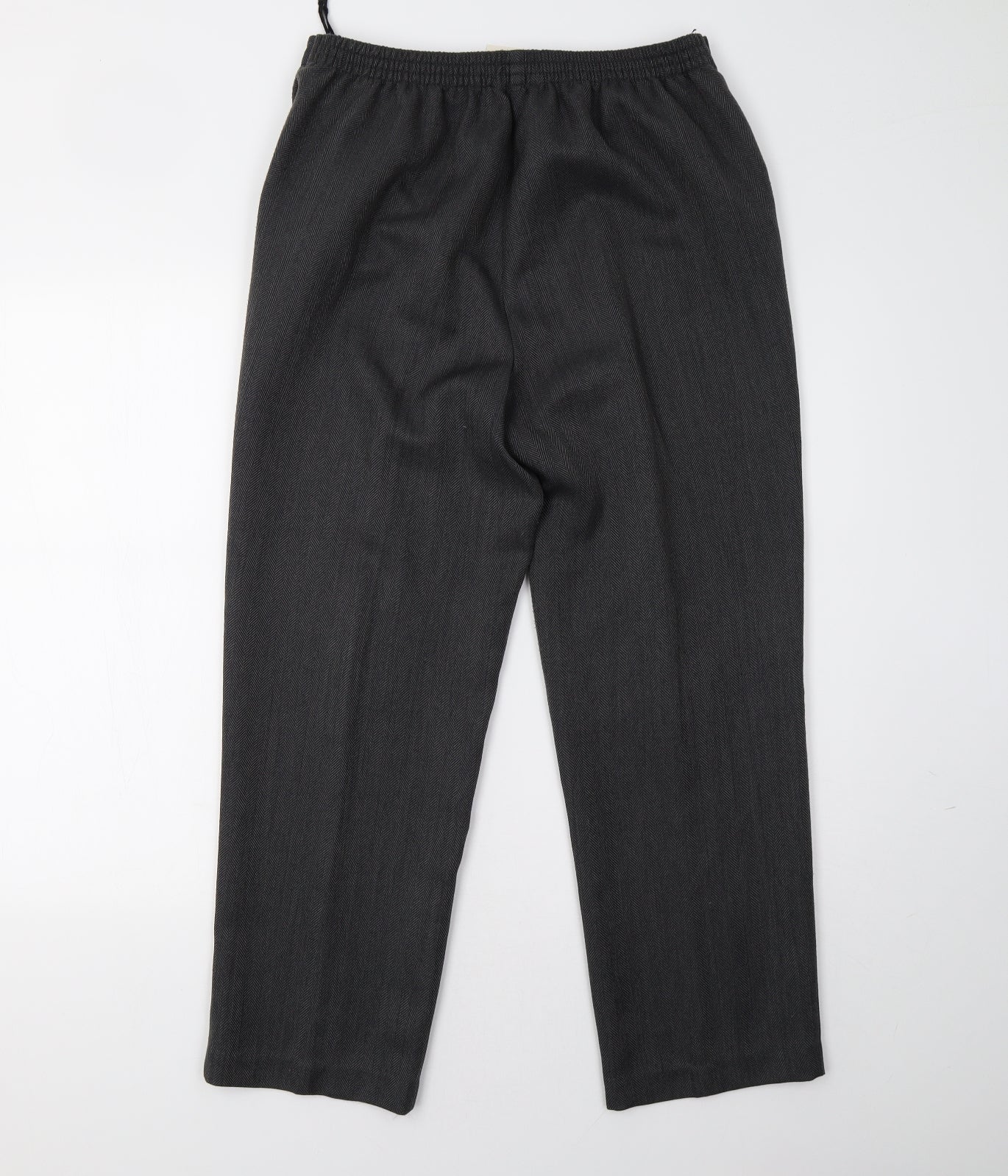 BM Womens Grey   Trousers  Size 12 L28 in