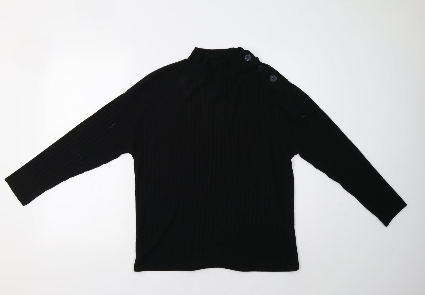 Sainsburys Womens Black   Pullover Sweatshirt Size 12