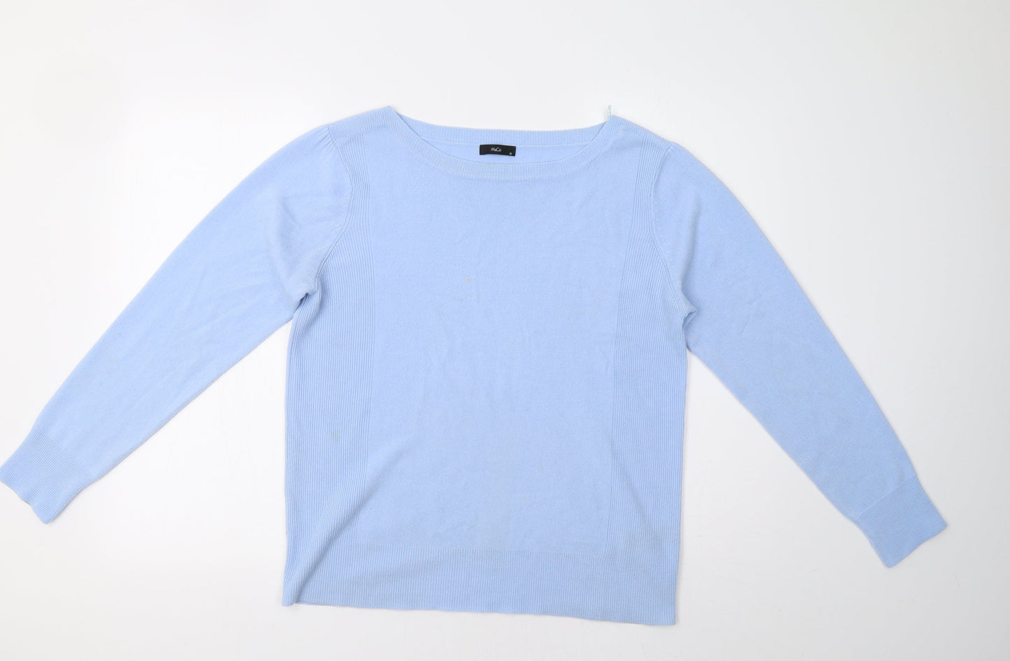 M&Co Womens Blue   Pullover Sweatshirt Size 16