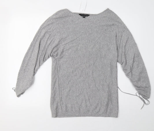 Dorothy Perkins Womens Grey   Pullover Sweatshirt Size 10