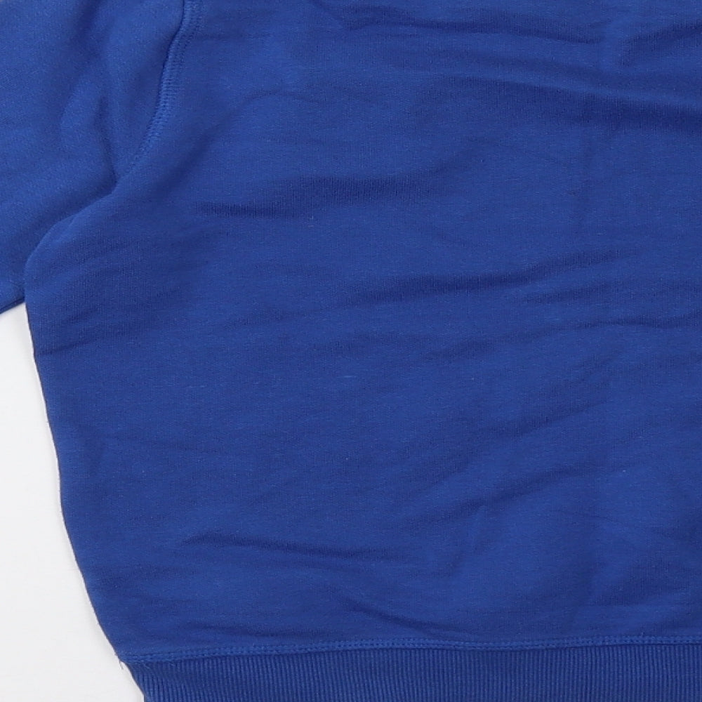 F&F Boys Blue   Pullover Sweatshirt Size 9-10 Years  - glendale middle school