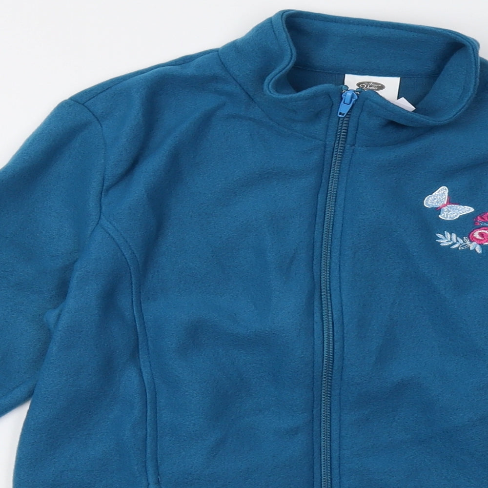 alisson vallee Womens Blue   Pullover Sweatshirt Size S