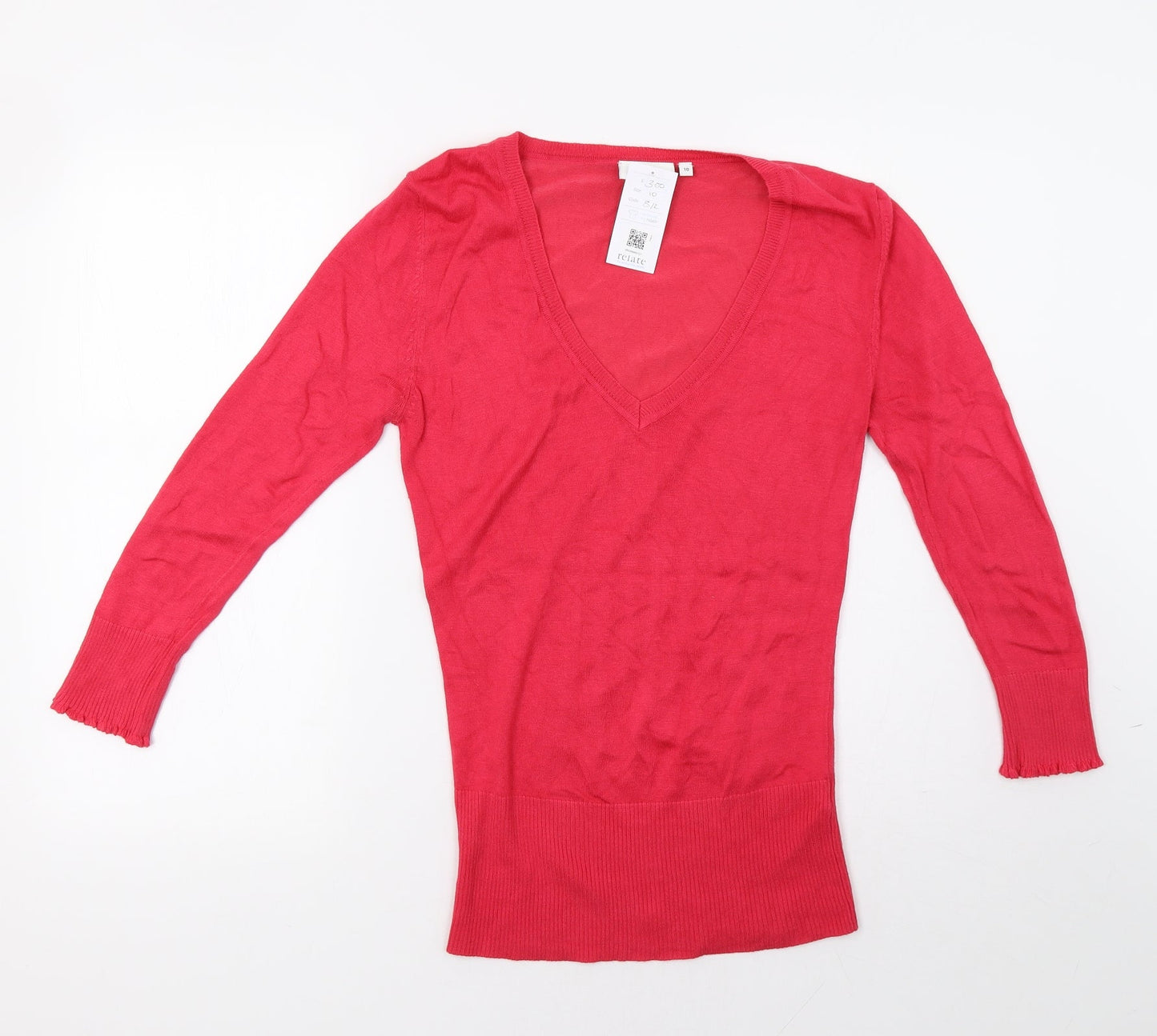 newlook Womens Pink   Pullover Sweatshirt Size 10