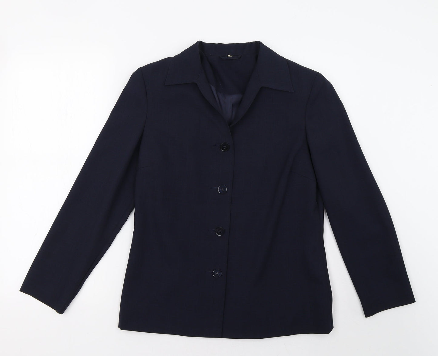 Preworn Womens Blue   Jacket Blazer Size 10