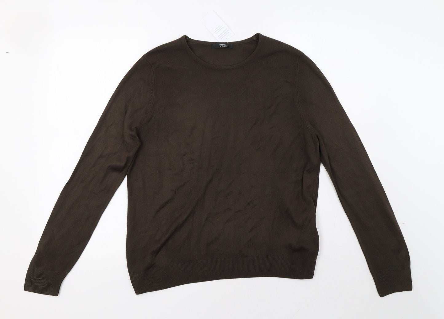Marks and Spencer Womens Brown   Pullover Sweatshirt Size 14