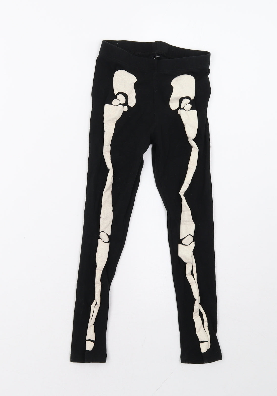 George Girls Black    Trousers Size 7-8 Years