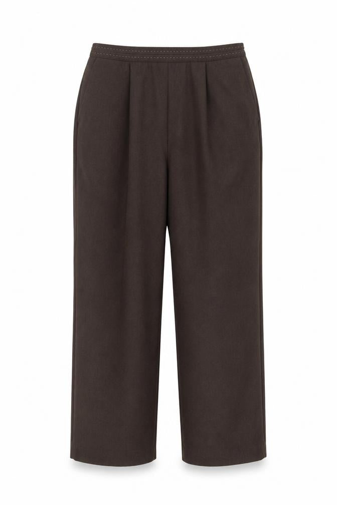 Bonmarché Womens Brown Trousers Size 14 L24.5 in