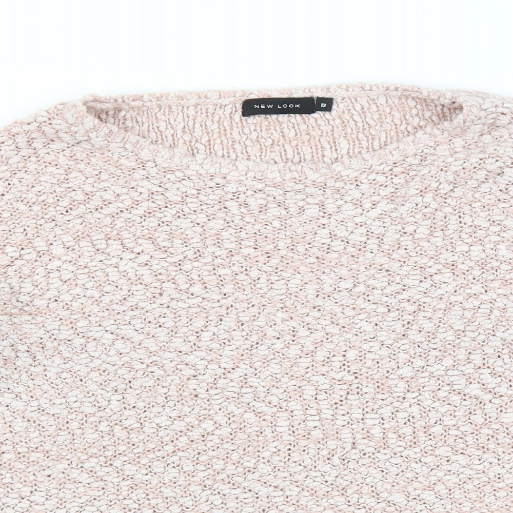 New Look Womens Pink   Pullover Jumper Size 12